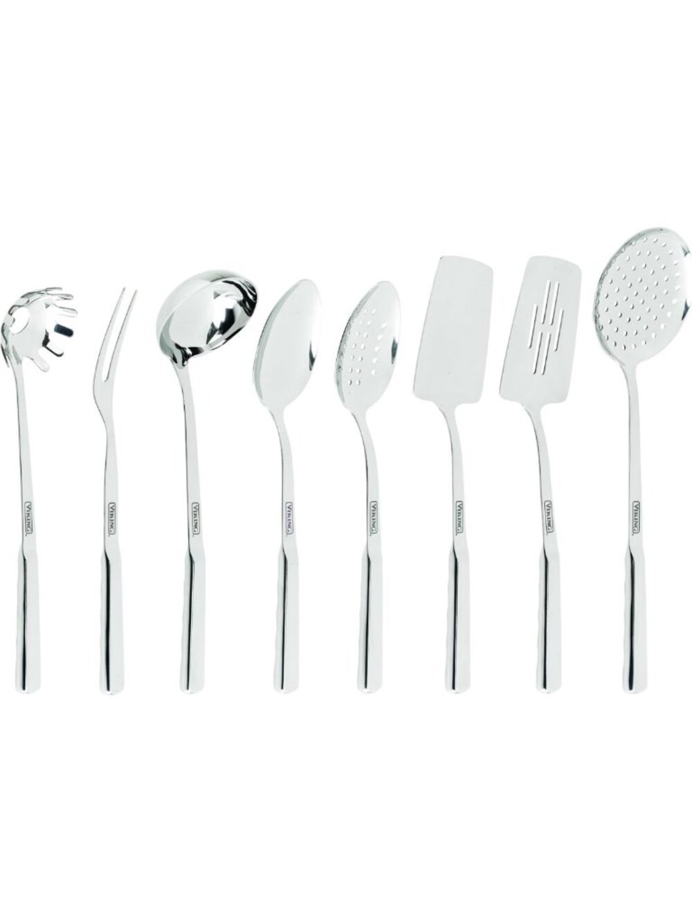 Viking Kitchen Utensils Set, 8 Piece Stainless Steel Cooking Utensil Set